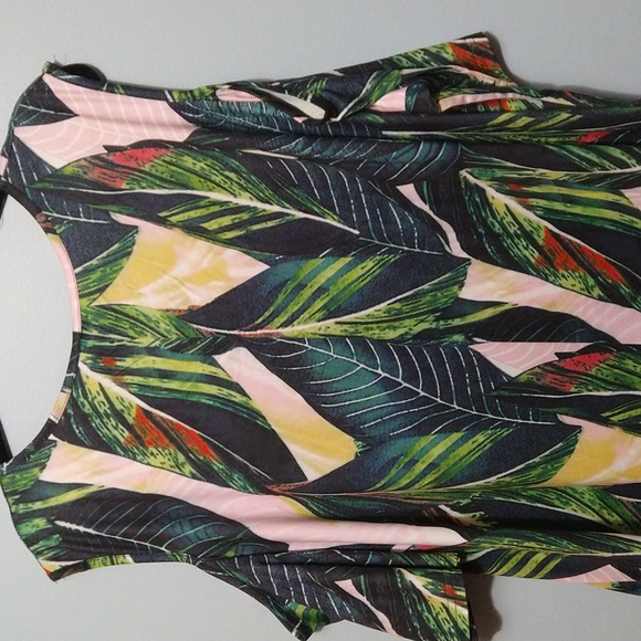 Allegrace 3x Short Sleeve Off The Shoulder Flare Flowy Loose Fit Top #W-554 - Picture 2 of 11